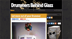 Desktop Screenshot of drummersbehindglass.com